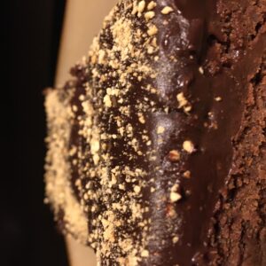 CHOCOLATE FUDGE PUMPKIN BROWNIES