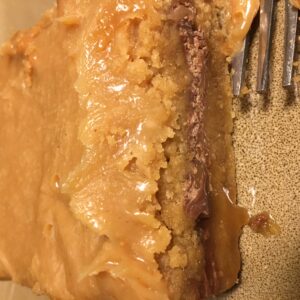 DOUBLE PEANUT BUTTER CARAMEL COOKIE BAR